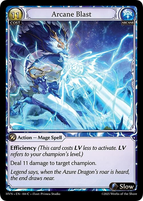 Arcane Blast (184) (HVN)