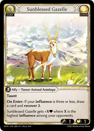 Sunblessed Gazelle (200) (Abyssal Heaven)