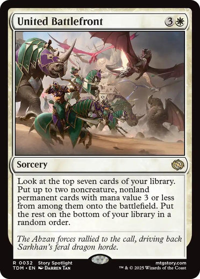 United Battlefront (32) (Tarkir: Dragonstorm)