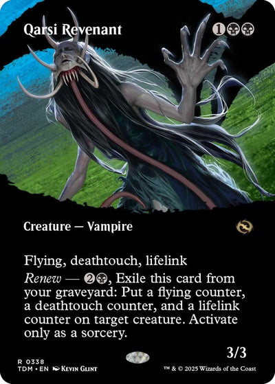Qarsi Revenant (Borderless) (338) (Tarkir: Dragonstorm)