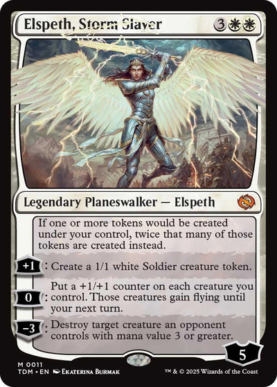 Elspeth, Storm Slayer (11) (Tarkir: Dragonstorm)