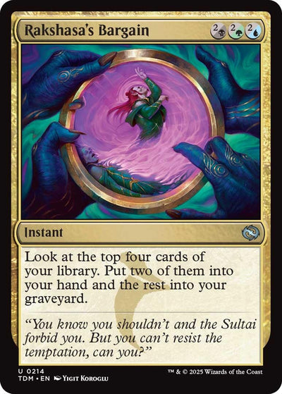 Rakshasa's Bargain (214) (Tarkir: Dragonstorm)