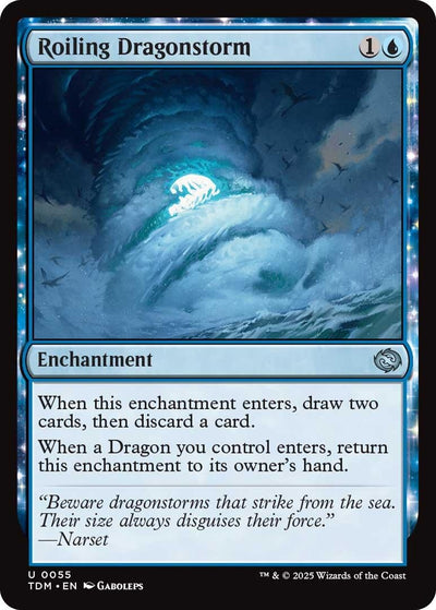 Roiling Dragonstorm (55) (Tarkir: Dragonstorm)