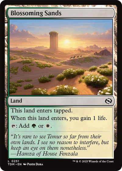 Blossoming Sands (251) (Tarkir: Dragonstorm)
