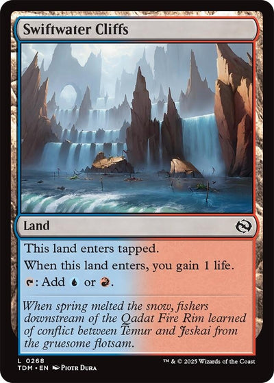 Swiftwater Cliffs (268) (Tarkir: Dragonstorm)