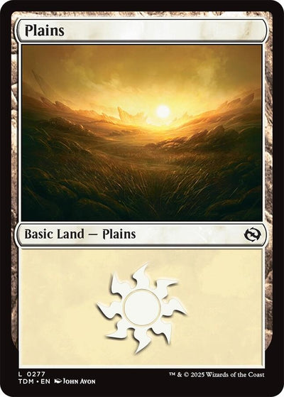 Plains (0277) (277) (Tarkir: Dragonstorm)