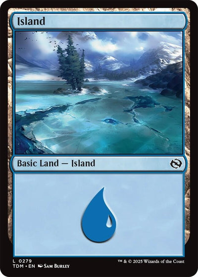 Island (0279) (279) (Tarkir: Dragonstorm)