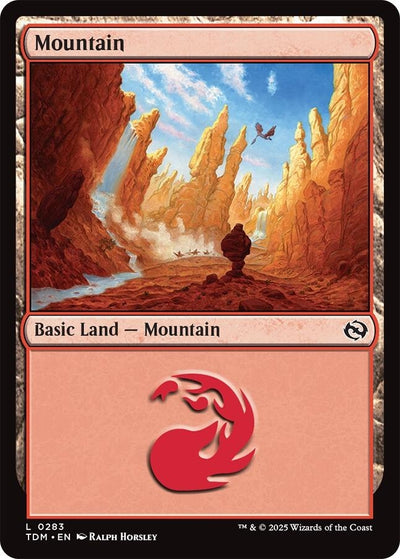 Mountain (0283) (283) (Tarkir: Dragonstorm)