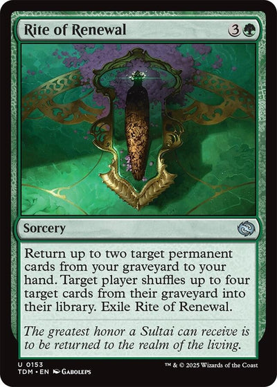 Rite of Renewal (153) (Tarkir: Dragonstorm)