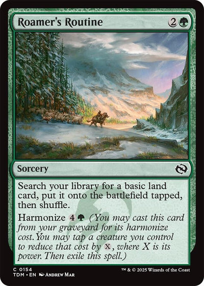 Roamer's Routine (154) (Tarkir: Dragonstorm)