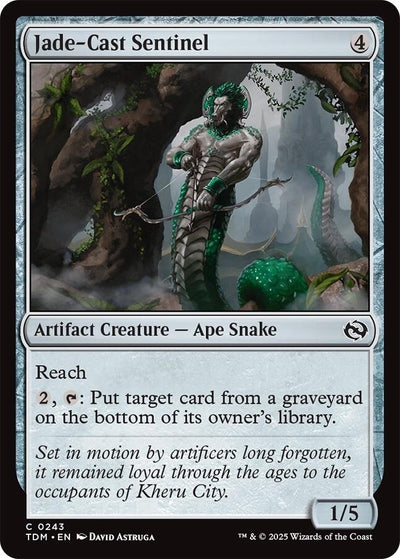 Jade-Cast Sentinel (243) (Tarkir: Dragonstorm)