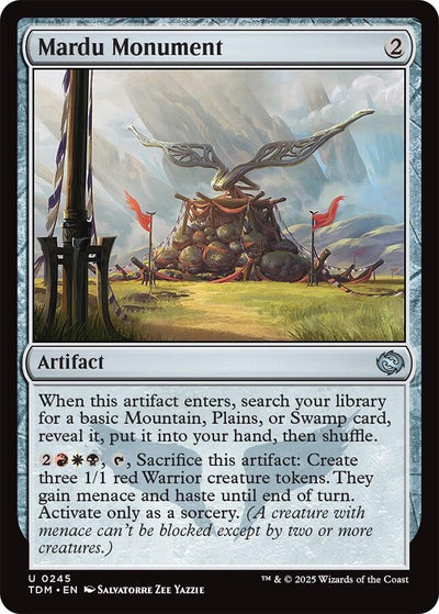 Mardu Monument (245) (Tarkir: Dragonstorm)
