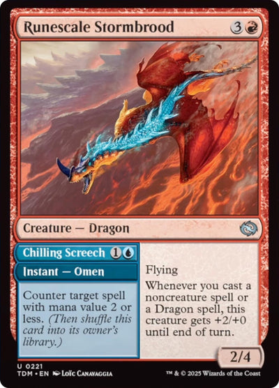 Runescale Stormbrood (221) (Tarkir: Dragonstorm)