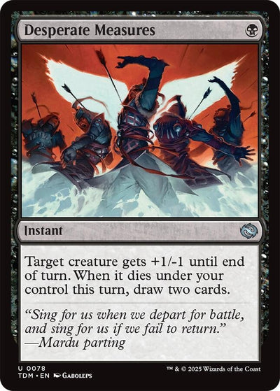 Desperate Measures (78) (Tarkir: Dragonstorm)