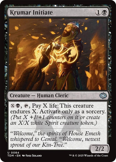 Krumar Initiate (84) (Tarkir: Dragonstorm)