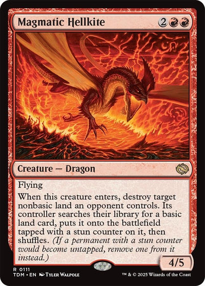 Magmatic Hellkite (111) (Tarkir: Dragonstorm)