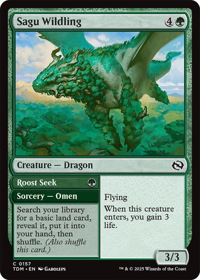 Sagu Wildling (157) (Tarkir: Dragonstorm)
