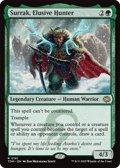 Surrak, Elusive Hunter (161) (Tarkir: Dragonstorm)