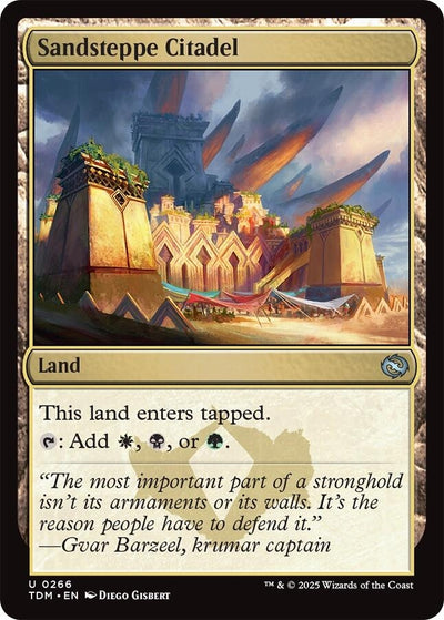 Sandsteppe Citadel (266) (Tarkir: Dragonstorm)