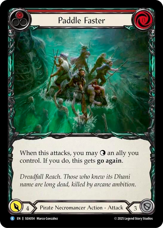 Image for Paddle Faster (SEA054) (High Seas) - Flesh and Blood TCG