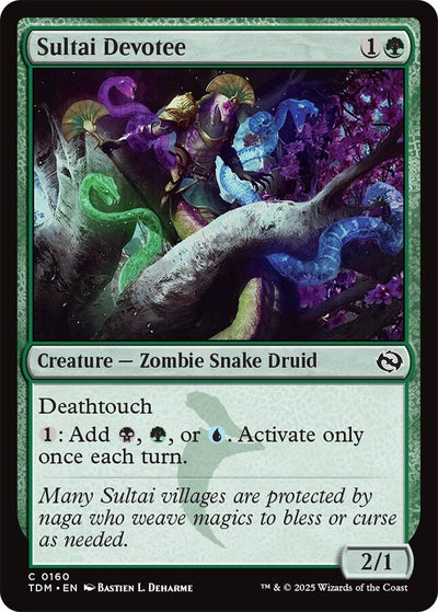 Sultai Devotee (160) (Tarkir: Dragonstorm)