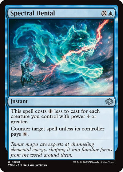 Spectral Denial (58) (Tarkir: Dragonstorm)