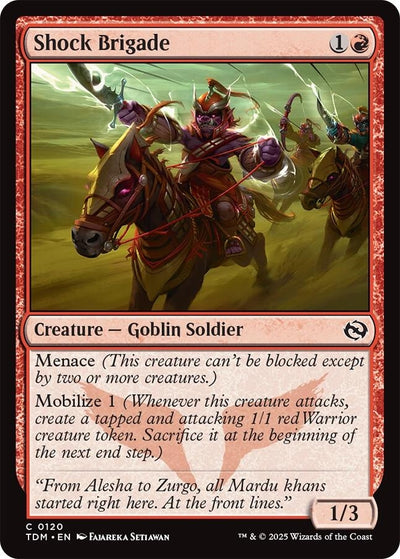 Shock Brigade (120) (Tarkir: Dragonstorm)