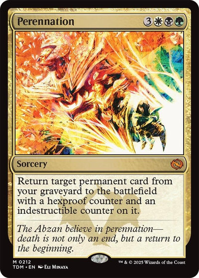 Perennation (212) (Tarkir: Dragonstorm)