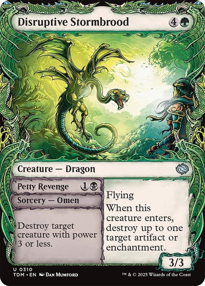 Disruptive Stormbrood (Showcase) (310) (Tarkir: Dragonstorm)