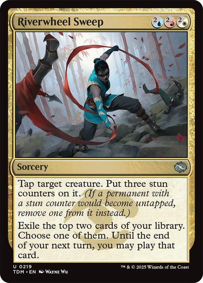 Riverwheel Sweep (219) (Tarkir: Dragonstorm)