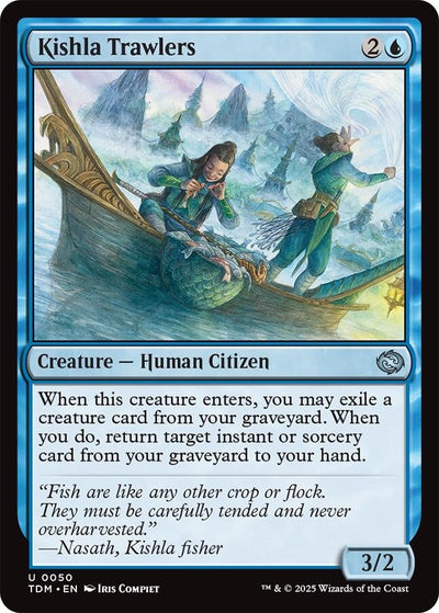 Kishla Trawlers (50) (Tarkir: Dragonstorm)