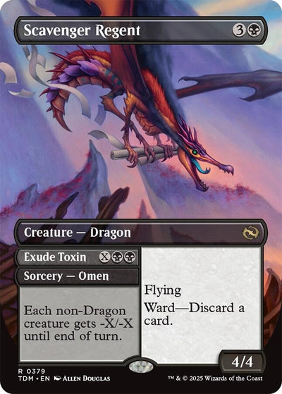 Scavenger Regent (Borderless) (379) (Tarkir: Dragonstorm)