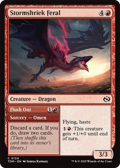 Stormshriek Feral (124) (Tarkir: Dragonstorm)