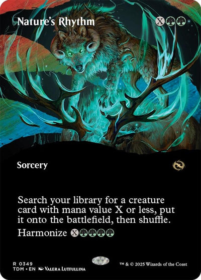 Nature's Rhythm (Borderless) (349) (Tarkir: Dragonstorm)