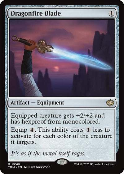 Dragonfire Blade (240) (Tarkir: Dragonstorm)