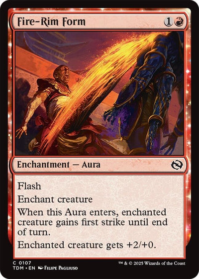 Fire-Rim Form (107) (Tarkir: Dragonstorm)