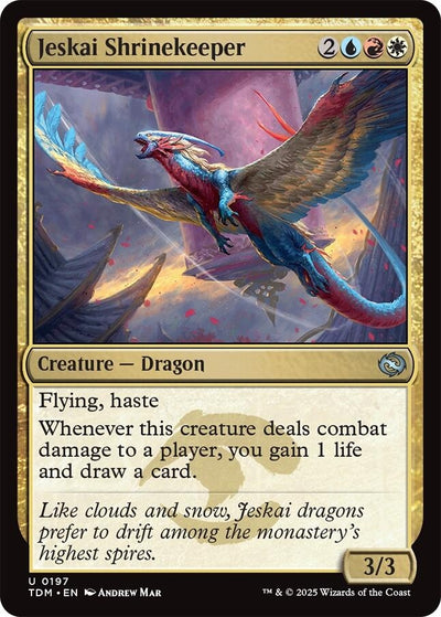 Jeskai Shrinekeeper (197) (Tarkir: Dragonstorm)