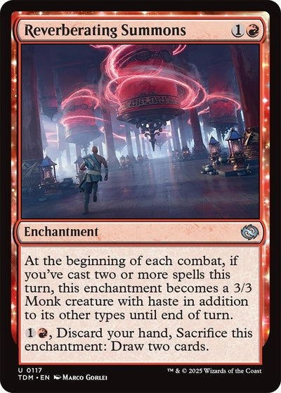 Reverberating Summons (117) (Tarkir: Dragonstorm)