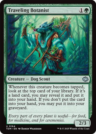 Traveling Botanist (164) (Tarkir: Dragonstorm)