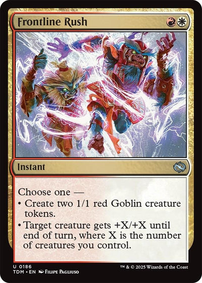 Frontline Rush (186) (Tarkir: Dragonstorm)