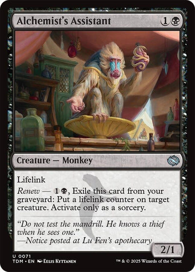 Alchemist's Assistant (71) (Tarkir: Dragonstorm)