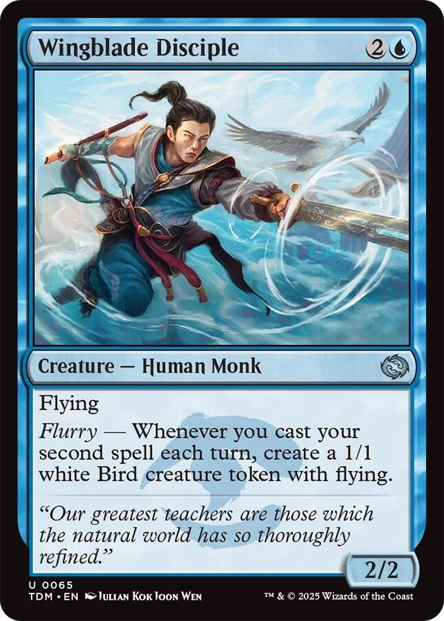 Image for Wingblade Disciple (65) (Tarkir: Dragonstorm) - Magic: The Gathering