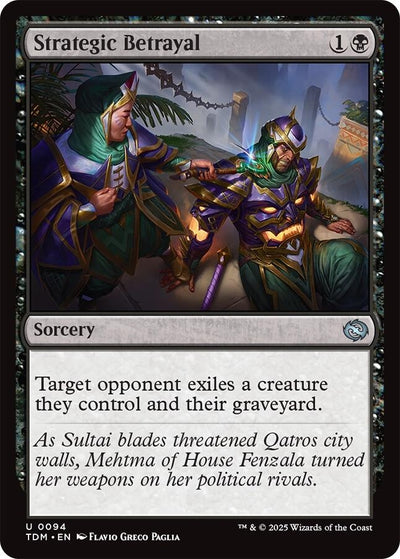 Strategic Betrayal (94) (Tarkir: Dragonstorm)
