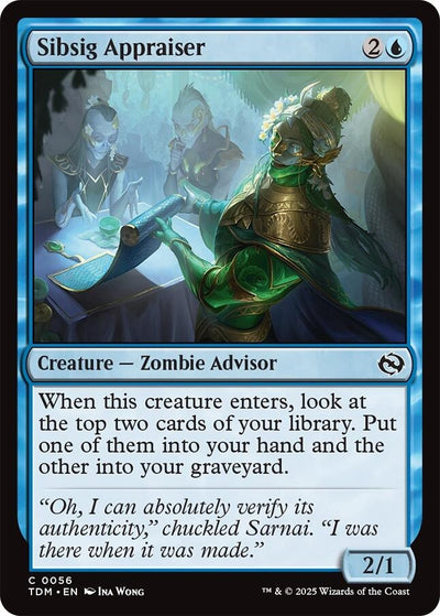 Sibsig Appraiser (56) (Tarkir: Dragonstorm)