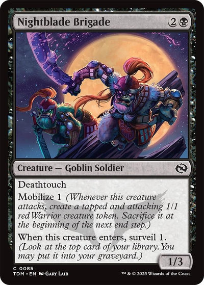 Nightblade Brigade (85) (Tarkir: Dragonstorm)