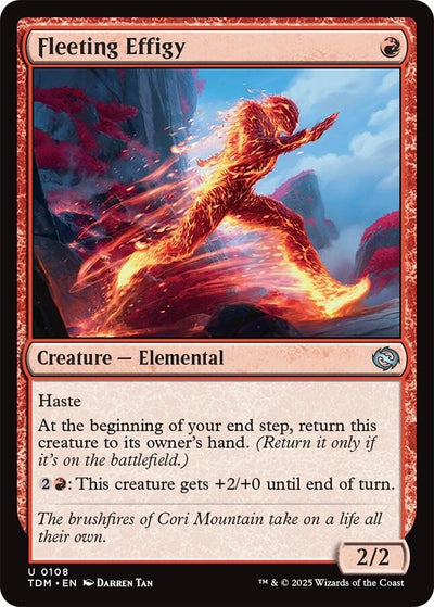 Fleeting Effigy (108) (Tarkir: Dragonstorm)