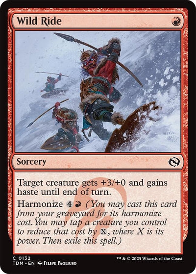 Wild Ride (132) (Tarkir: Dragonstorm)