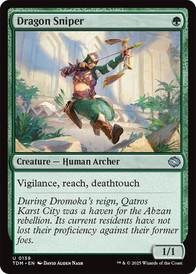 Image for Dragon Sniper (139) (Tarkir: Dragonstorm) - Magic: The Gathering