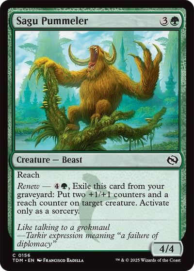 Sagu Pummeler (156) (Tarkir: Dragonstorm)