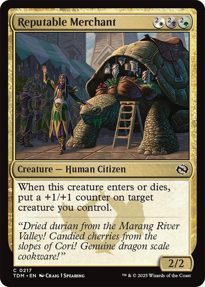 Reputable Merchant (217) (Tarkir: Dragonstorm)